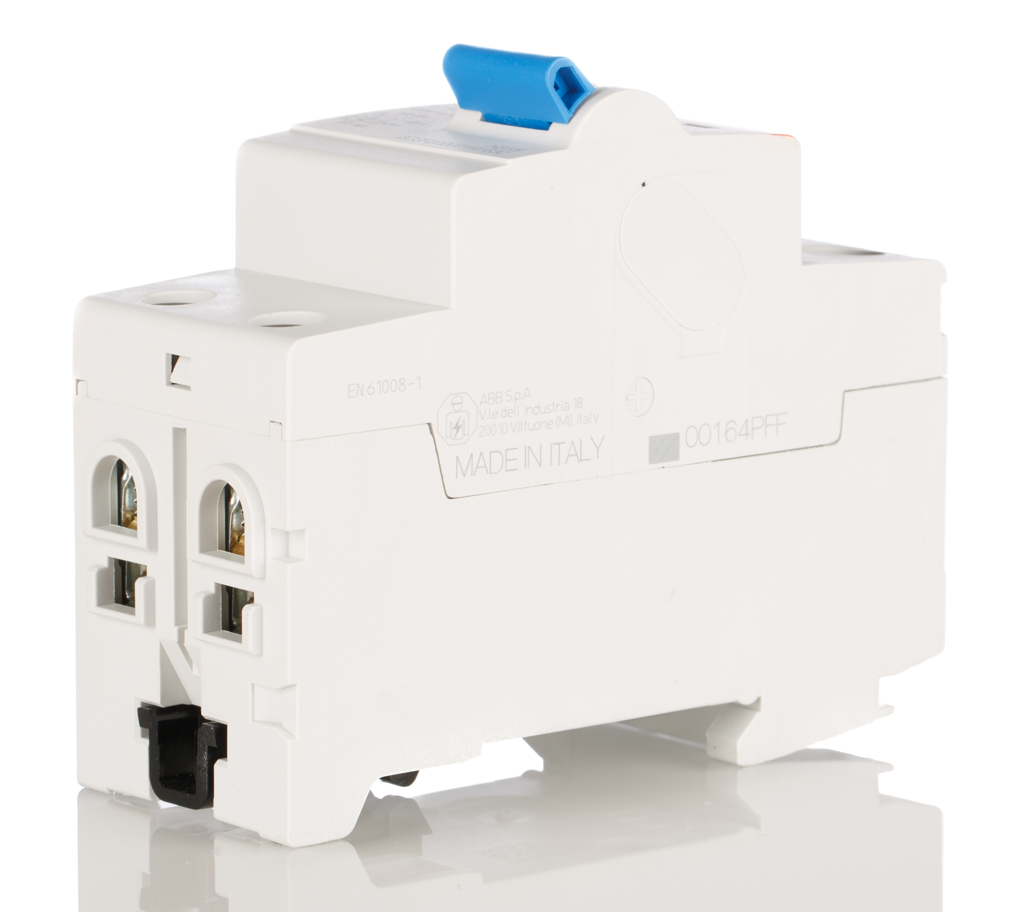 ABB F200 RCCB, 63A, 2 Pole, 30mA, Type AC