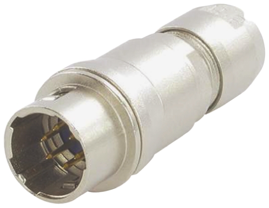 Hirose Circular Connector, 6 Contacts, Cable, Miniature Connector, Socket, Male, HR10 Series