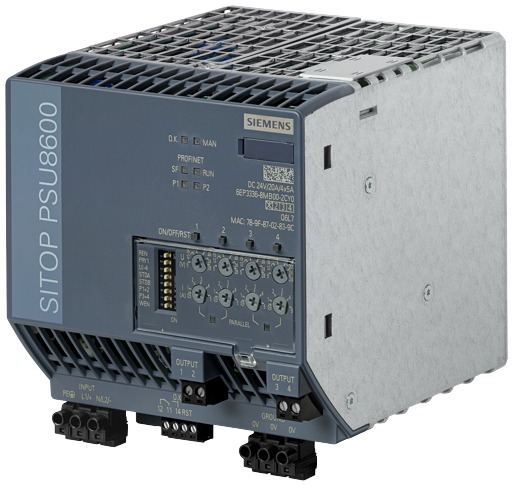 Siemens SITOP Switched Mode DIN Rail Power Supply, 93 → 275V ac ac Input, 24V dc dc Output, 20A Output, 480W