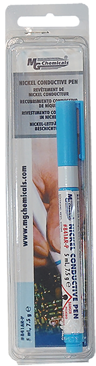 MG Chemicals Grey Nickel Conductive Lacquer for Aerospace, Antennas, Audio Equipment, Cable Boxes, Cellphones,