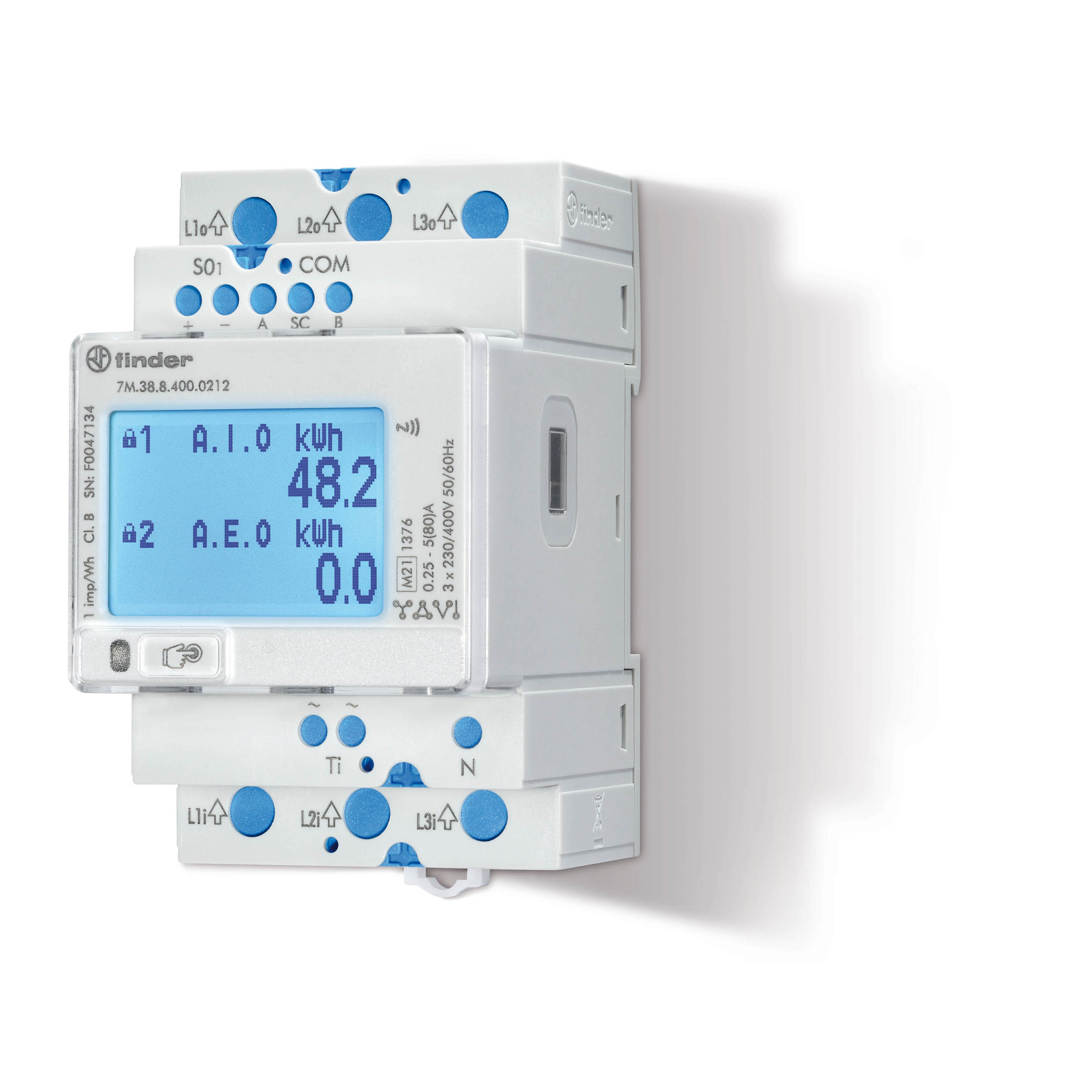 Finder 3 Phase LCD Energy MeterEnergy Meter