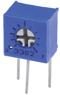 5kΩ, Through Hole Trimmer Potentiometer 0.5W Side Adjust Bourns, 3362