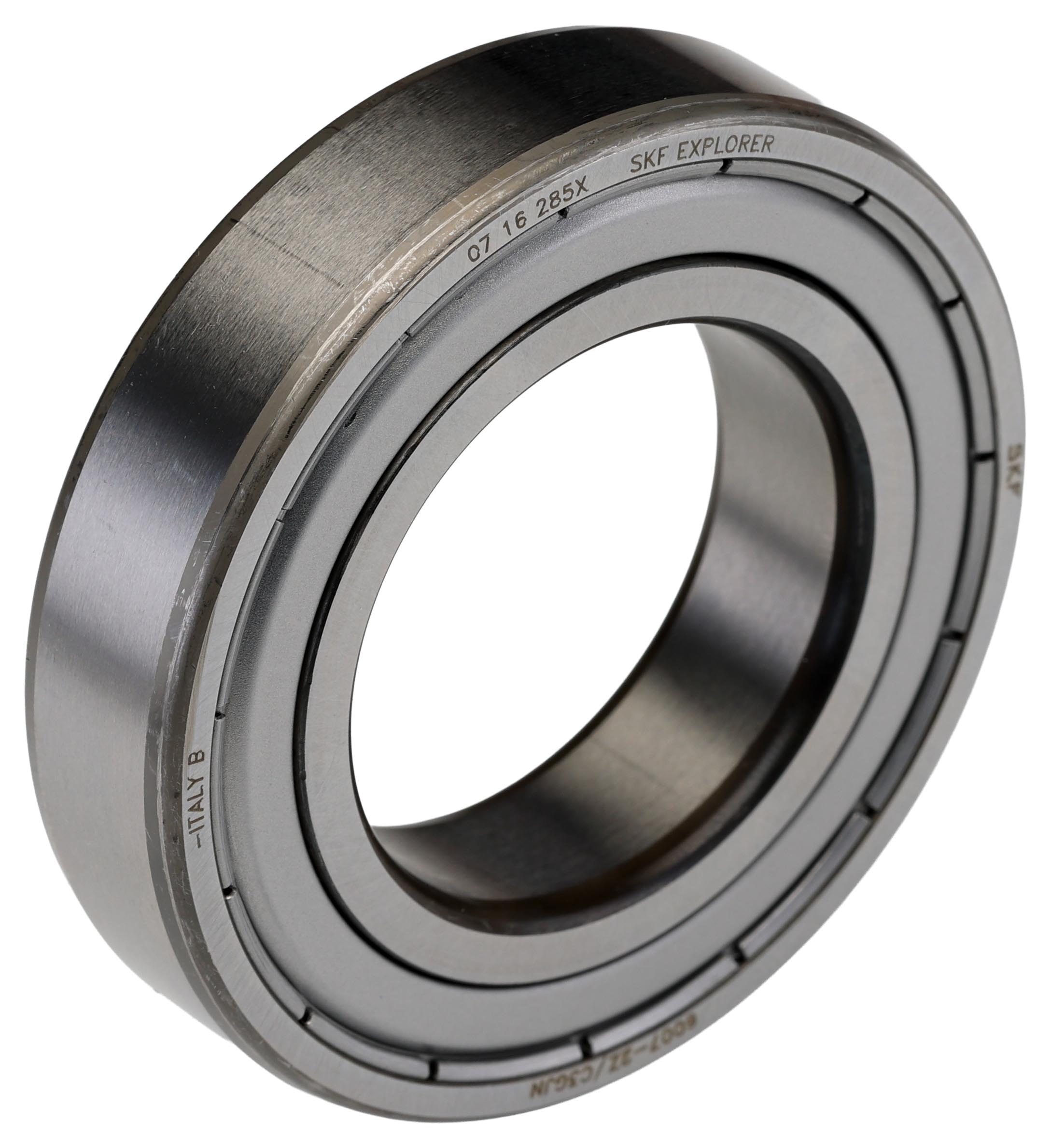SKF 6007-2Z/C3GJN 1 Row Ball Bearing - 35 mm ID, 62 mm OD