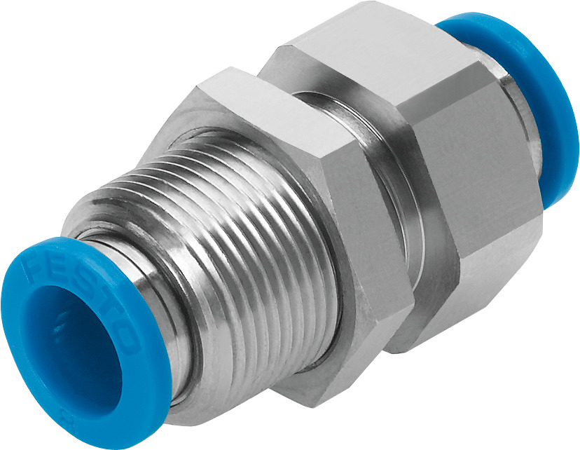 Festo QSS Series Push-in Fitting, Push In 6 mm to Push In 6 mm, Tube-to-Tube Connection Style, 193951