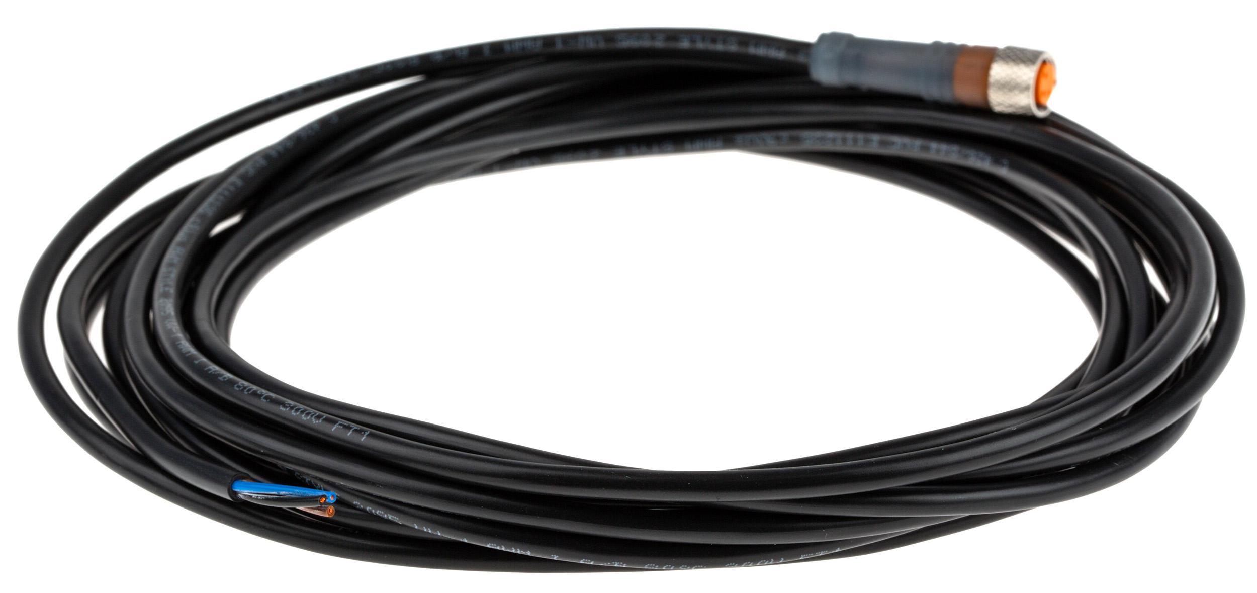 Lumberg Automation Female 3 way Threaded to Unterminated Free End Sensor Actuator Cable, 5 m