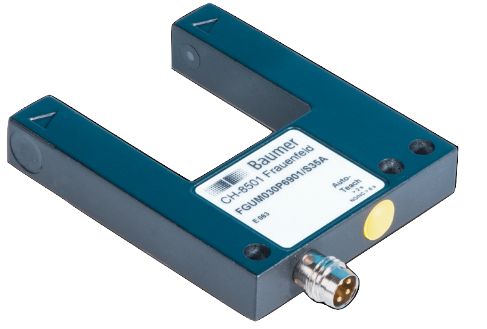 Baumer Through Beam Photoelectric Sensor, Fork Sensor, 30 mm Detection Range