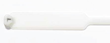 Thomas & Betts Cable Ties, 360.68mm x 4.83 mm, Natural Nylon, Pk-100