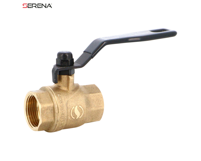 Sferaco Brass Ball Valve, Ball Valve, Threaded, BSP 1/4in, 40bar Operating Pressure