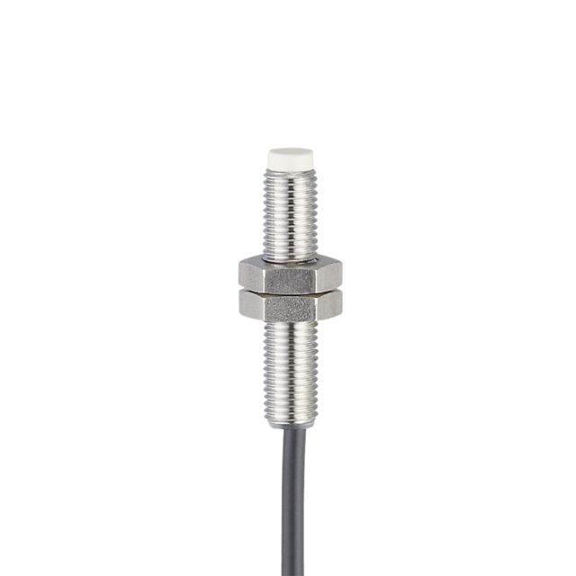 ifm electronic Inductive Threaded Barrel Proximity Sensor, M8, 2 mm Detection, PNP NO, 10 → 36 V dc