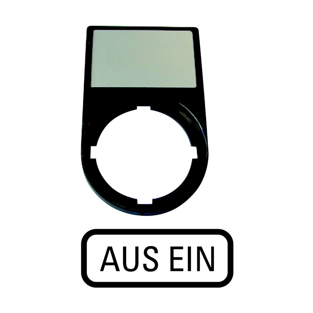Eaton Label Mount for Use with M22 Series For Labeling, AUS EIN