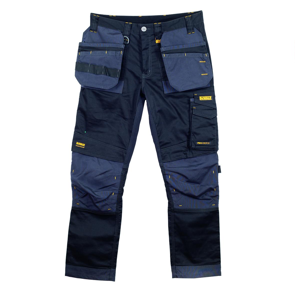 DeWALT Harrison Men's Black, Grey 33% Cotton, 64% Polyester, 3% Elastane, Size 36 in Waist Size 36 in W 29in L