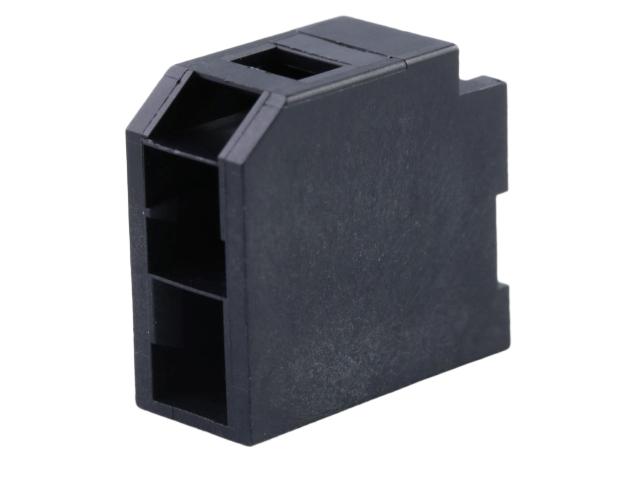 Molex 151048 Series Vertical Through Hole PCB Header, 2 Contact(s), 6.5 mm Pitch, 2 Row, Shrouded