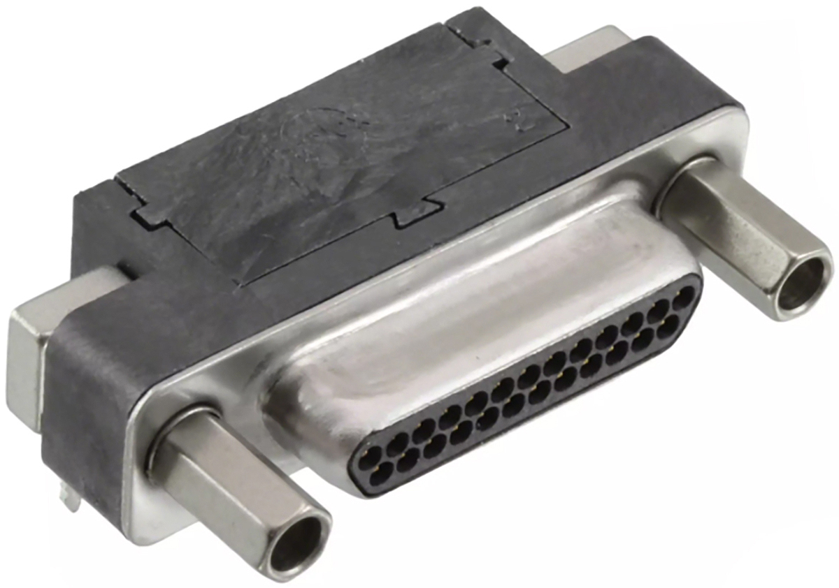 Molex 83614 25 Way Vertical D-sub Connector Plug, 1.27mm Pitch