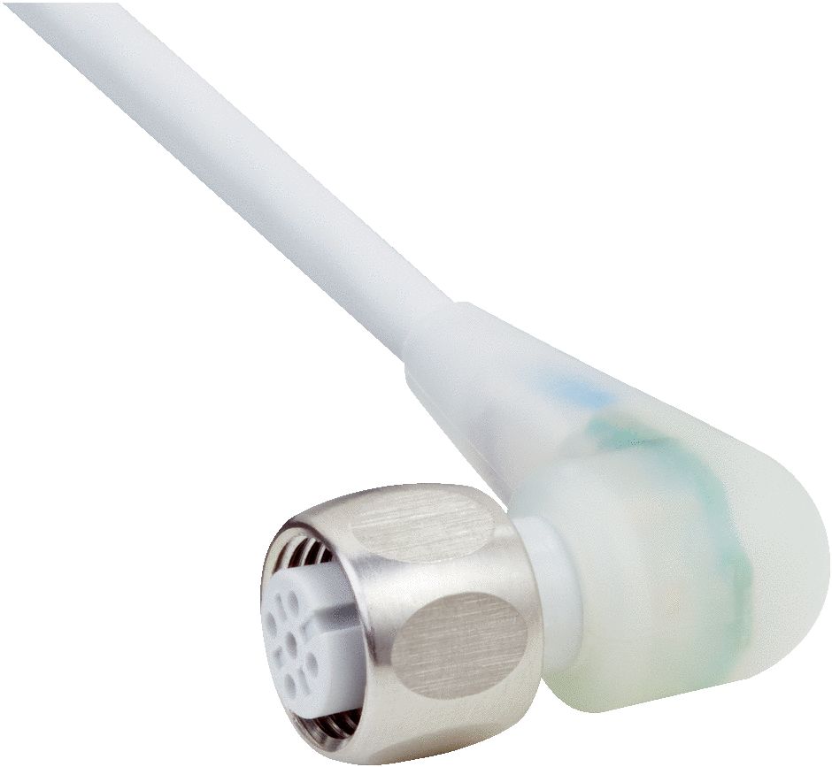 SICK Female 4 way M12 to Free End Sensor Actuator Cable, 2 m