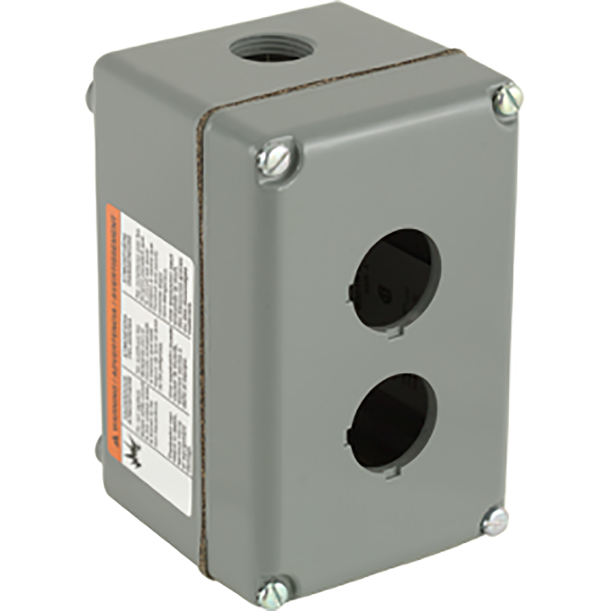Schneider Electric Aluminium 9001K Control Station Enclosure - 2 Hole 30mm Diameter