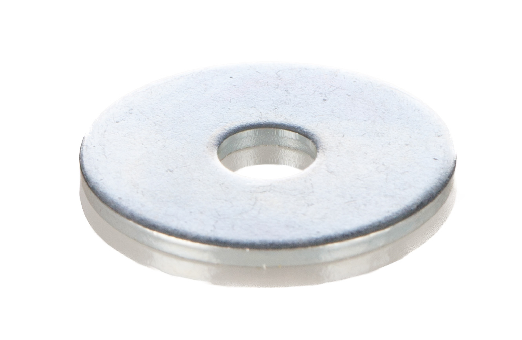 RS PRO Bright Zinc Plated Steel Mudguard Washers, M6