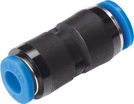 Festo QSM Series Reducer Nipple, Push In 3 mm to Push In 2 mm, Tube-to-Tube Connection Style, 133029