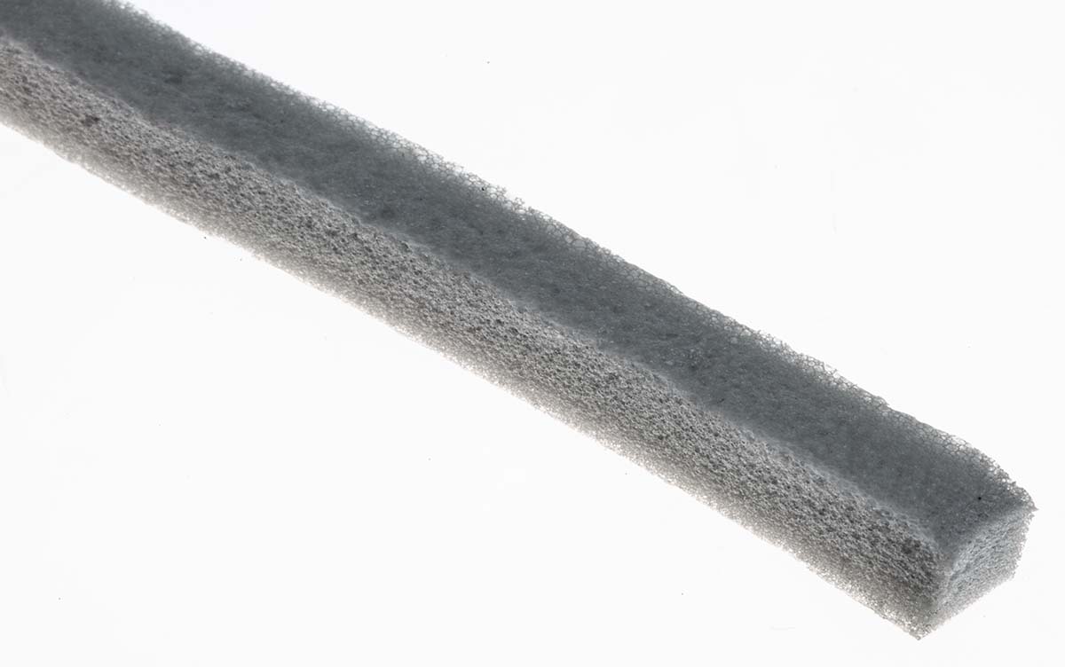 RS PRO Grey Foam Tape, 9.0mm x 15.0m, 6.0mm Thick