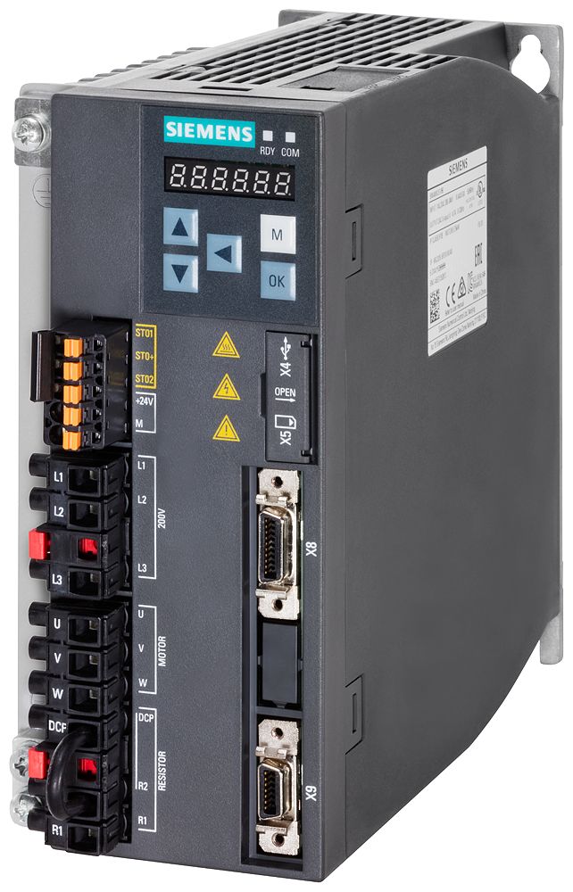 Siemens 0.75 kW Servo Drive, 200/240 V, 1 Phase, 14.1 A