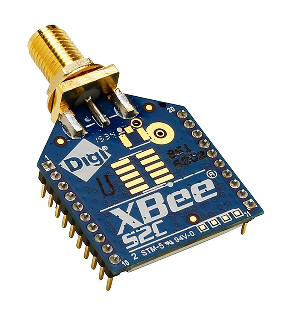 Digi International Xbee ZigBee Module, +5dBm, SPI, UART