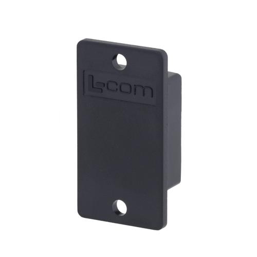 L-Com ECF Series Female Ethernet Connector, Surface Mount, Cat6a Straight 1 Port 1 -Way