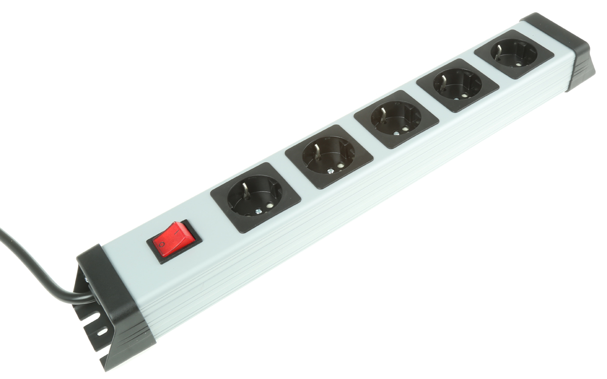 Kopp 1.4m 5 Socket Type F - German Schuko Extension Lead, 250 V ac