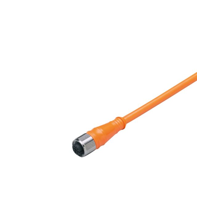ifm electronic Female 1 way M12 to Unterminated Unterminated Actuator/Sensor Cable, 25 m
