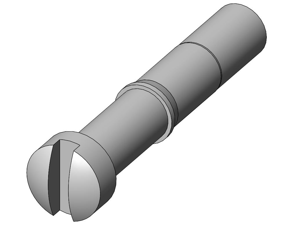 FCT from Molex, FVS1 Series Board Lock Screw For Use With D-Sub Connector