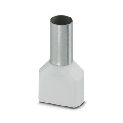 Phoenix Contact Insulated Ferrule, 16mm Pin Length, 8.5mm Pin Diameter, White
