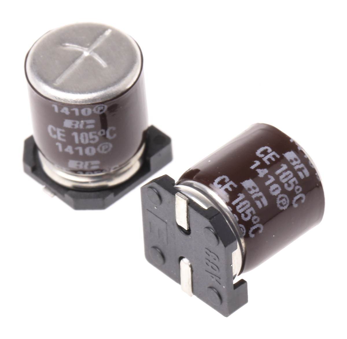 Vishay 100μF Aluminium Electrolytic Capacitor 25V dc, Surface Mount - MAL215376101E3