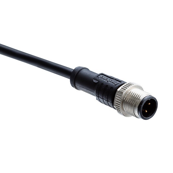 Amphenol Industrial Circular Connector, 5 Contacts, M12 Connector, Plug, Male, IP68