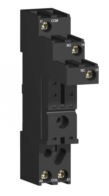 Schneider Electric Harmony Relay RSB 6 Pin <250V ac DIN Rail Relay Socket, for use with Relais Series RSZ