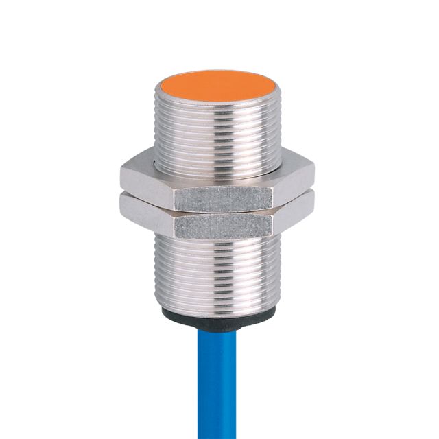 ifm electronic Inductive Threaded Barrel Proximity Sensor, M18, 5 mm Detection, NAMUR NC, 7.5 → 30 V dc