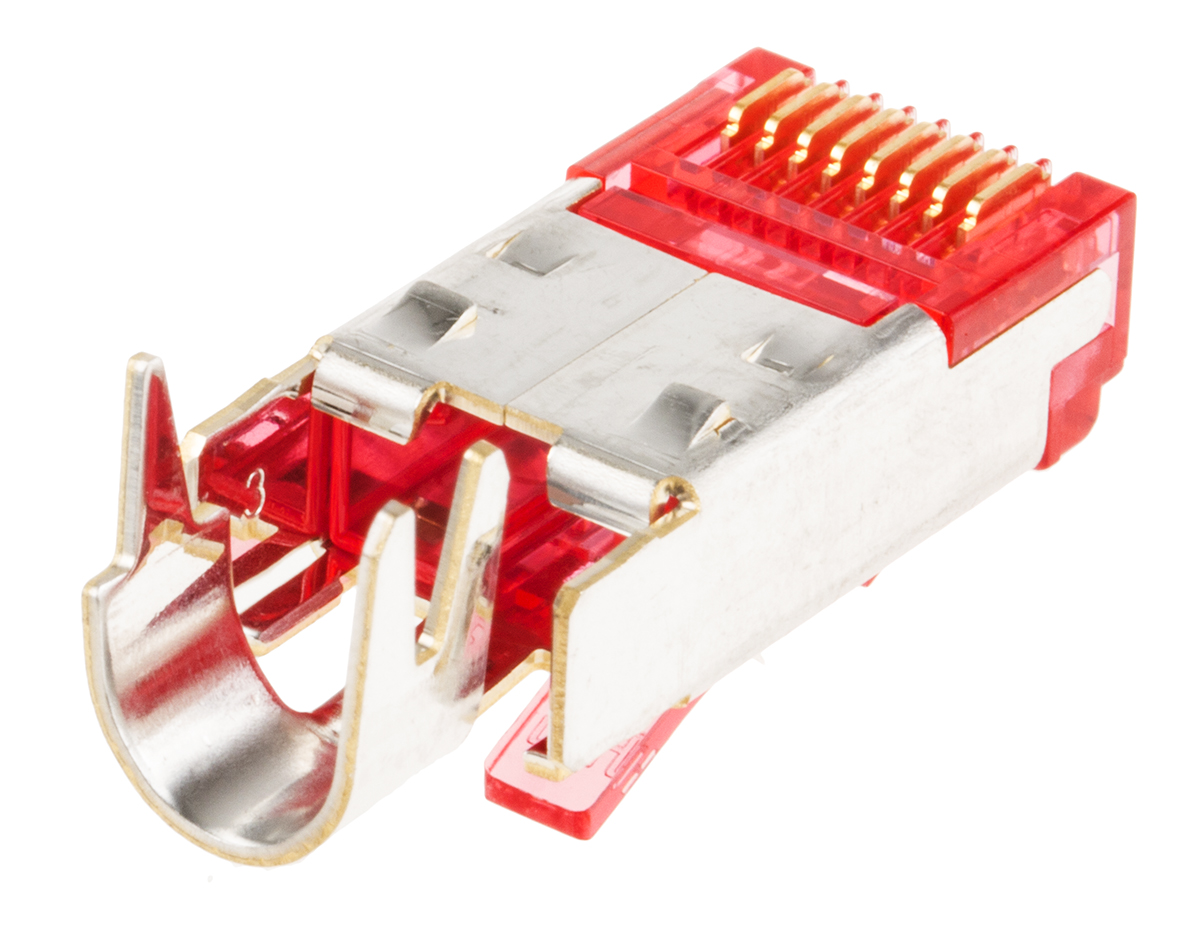 Phoenix Contact VS-08-ST Series Male RJ45 Connector, Cable Mount, Cat6