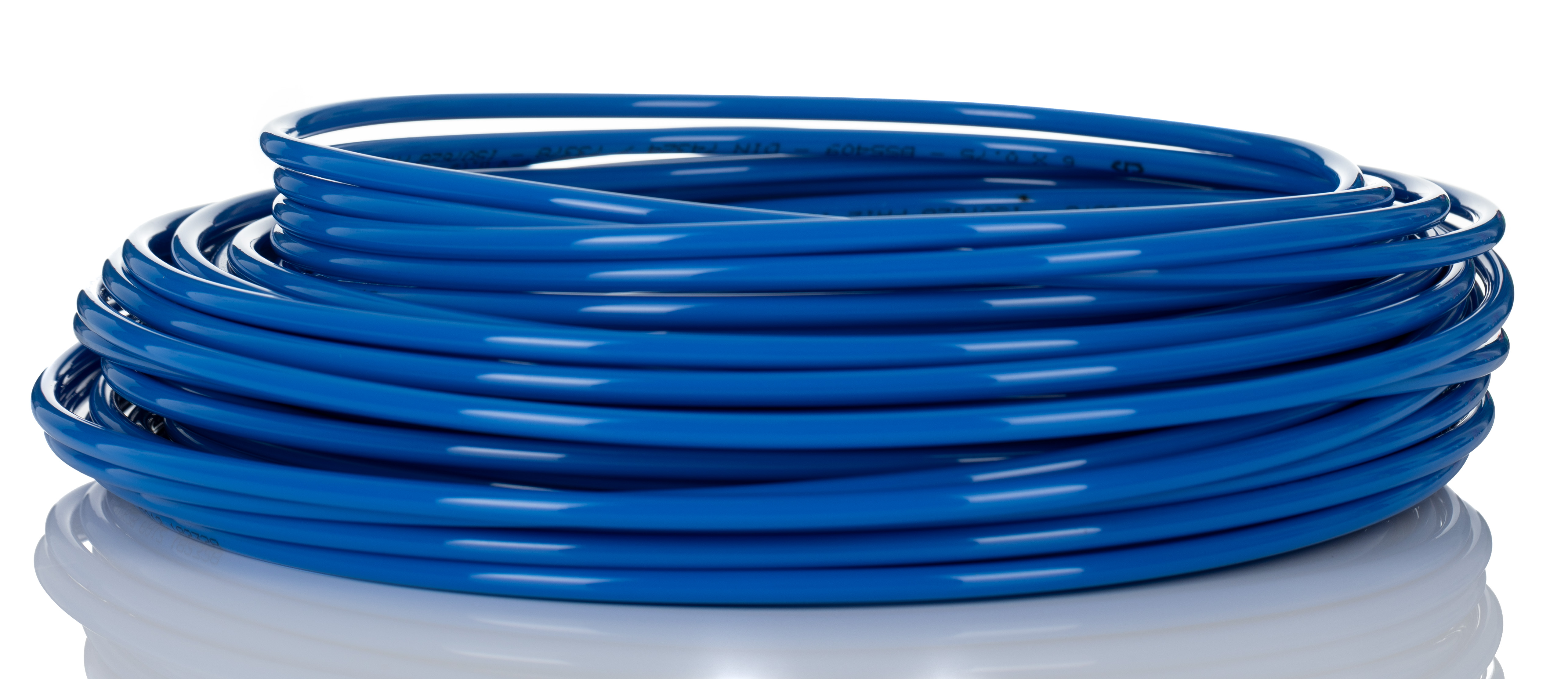RS PRO Compressed Air Pipe Blue Nylon 6mm x 30m NLF Series