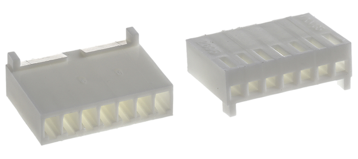 Molex, KK 254 Female Connector Housing, 2.54mm Pitch, 7 Way, 1 Row