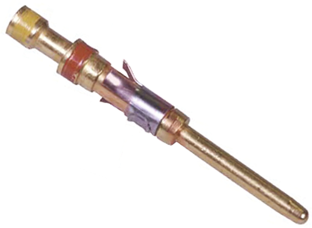 TE Connectivity Male Crimp Circular Connector Contact, Contact Size 16, Wire Size 24 → 20 AWG