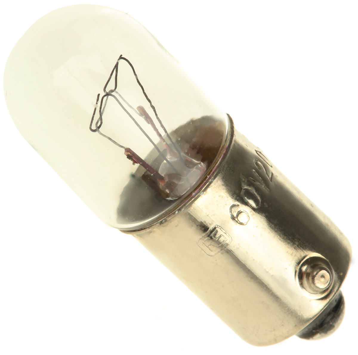 RS PRO BA9s Indicator Light, Clear, 60 V, 20 mA, 2000h