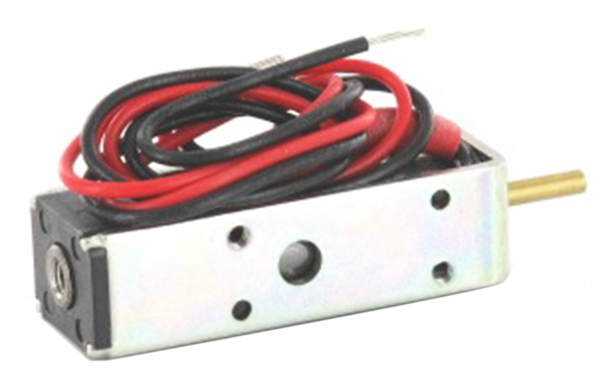 Mecalectro Linear Solenoid, 12 V dc, 0.6N, 36 x 12.7 x 10