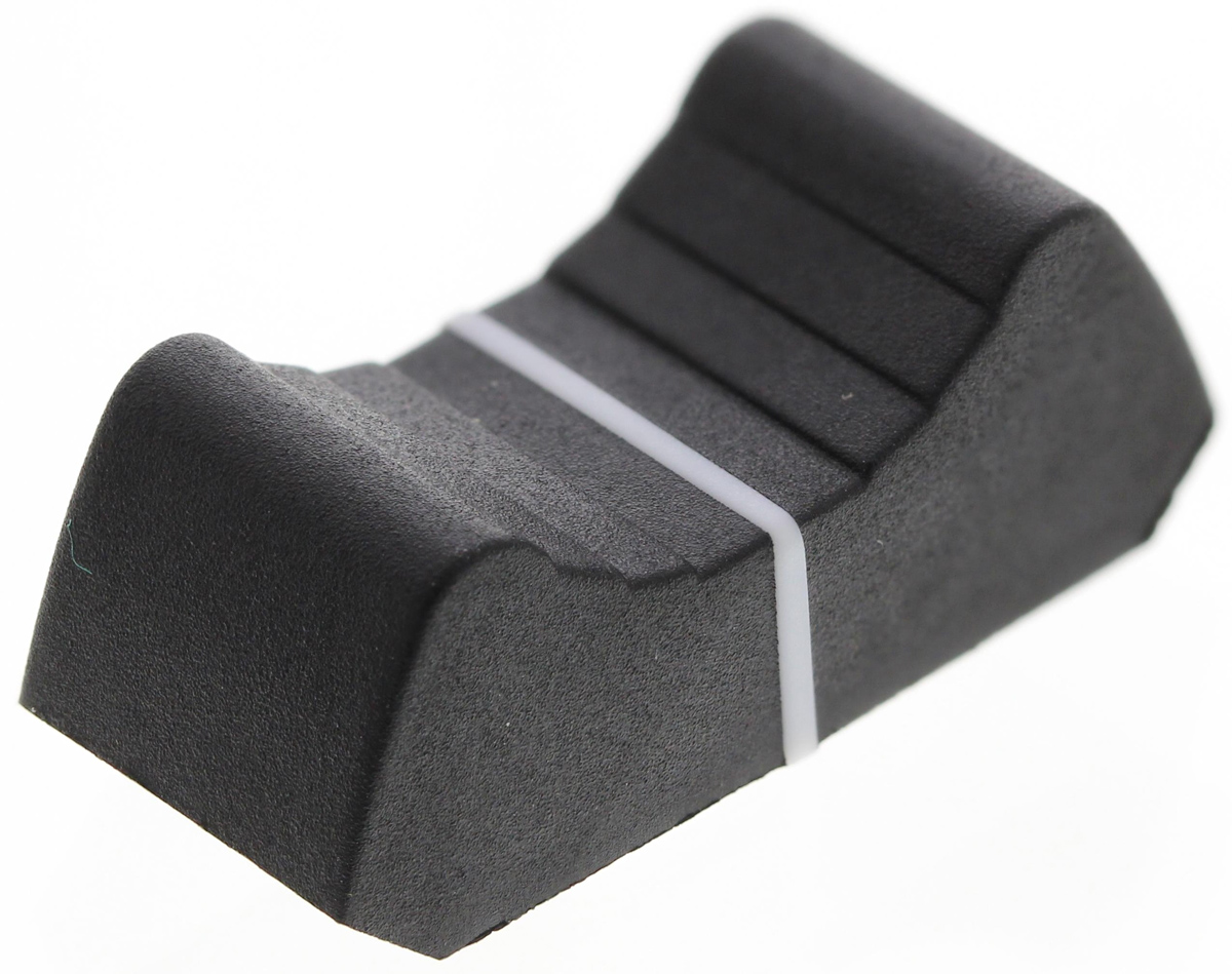 Sifam Black Potentiometer Knob Tang, 4/02 LK110 01