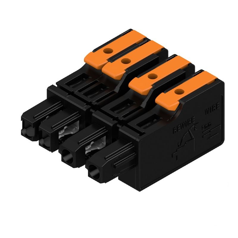 Weidmüller, 7.5mm Pitch, OMNIMATE 4.0, 4 Way, , Pluggable Terminal Block, Hybrid Header, PCB Mount, Snap In