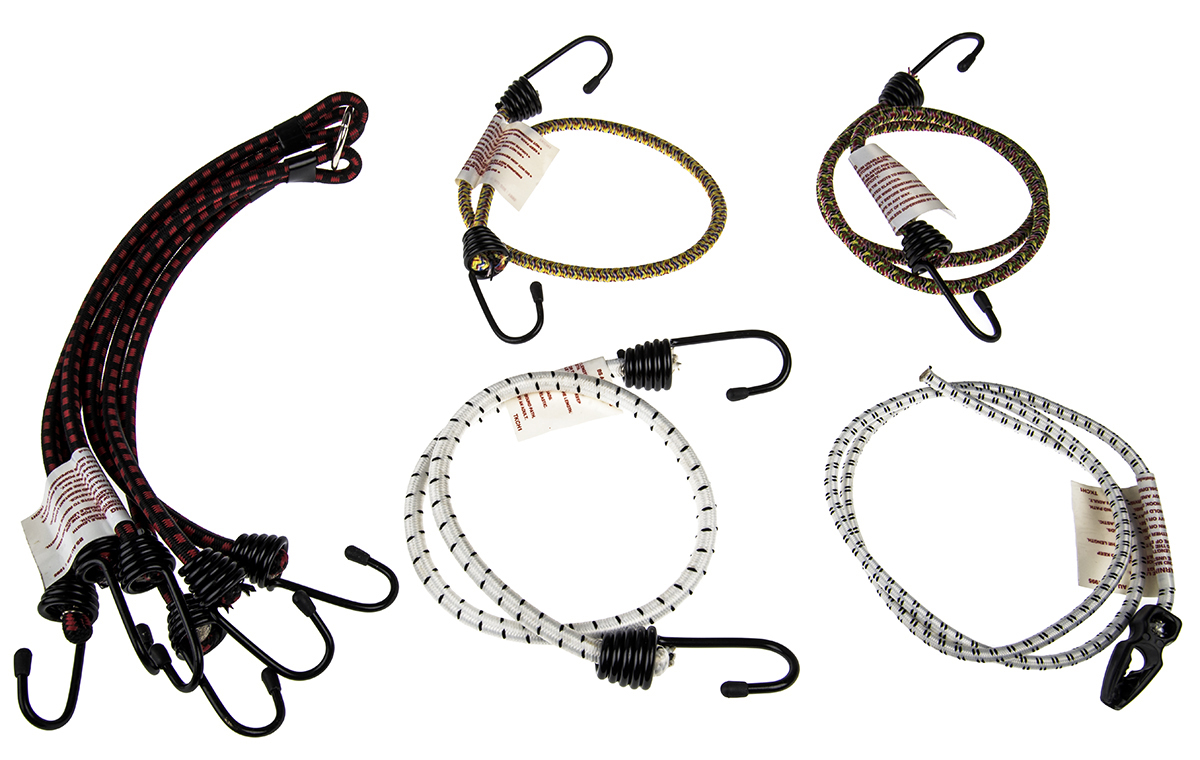 Eliza Tinsley Bungee Cord, 600mm Long, 6 mm, 8 mm Diameter