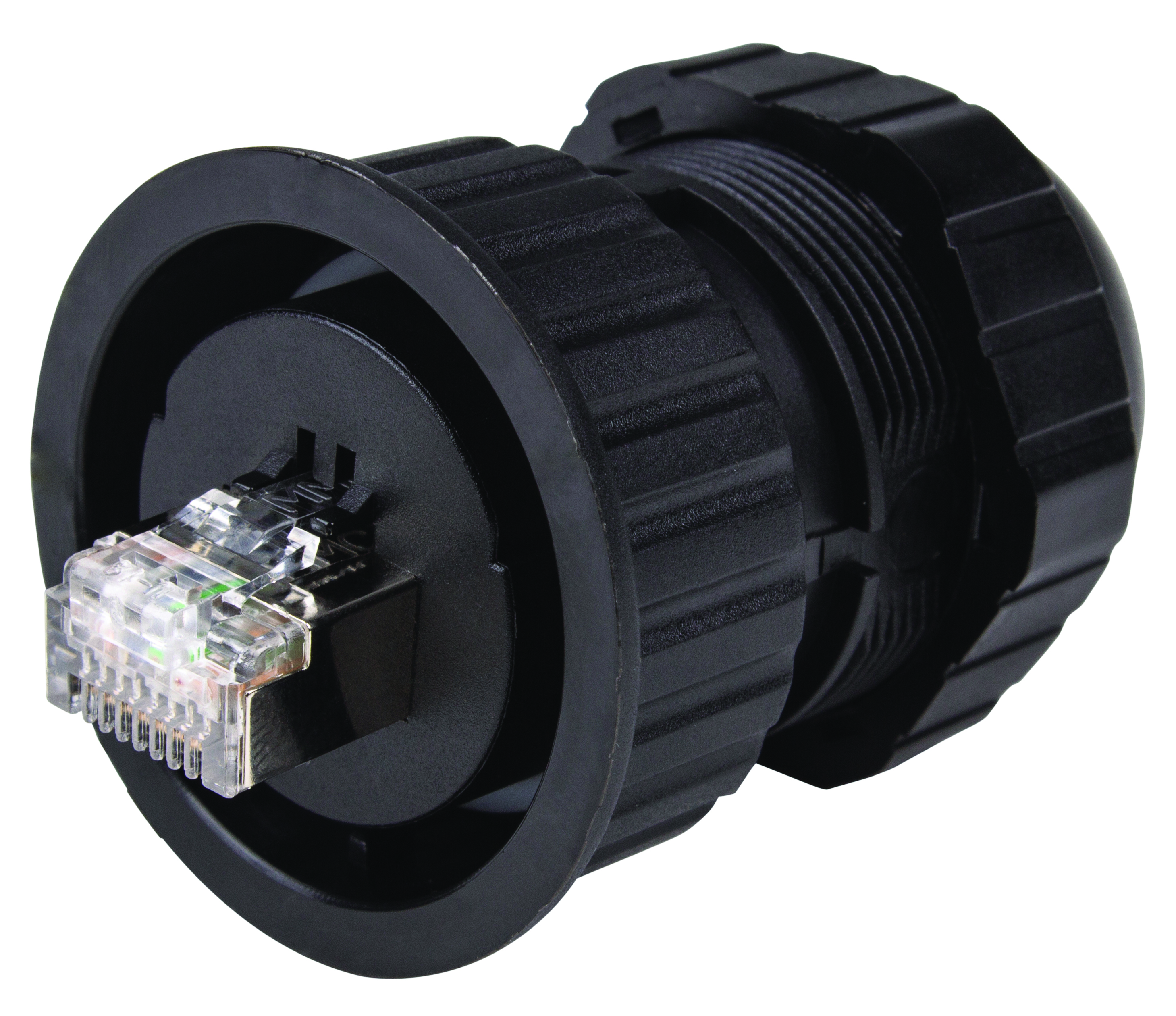 AXINDUS Plug Ethernet Connector, Cat6a 1 Port 1 -Way