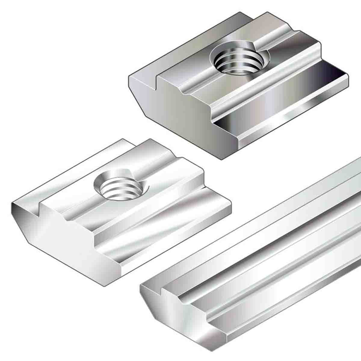 Bosch Rexroth M5 Sliding Block, Connecting Component, Strut Profile 30 mm, Groove Size 8mm
