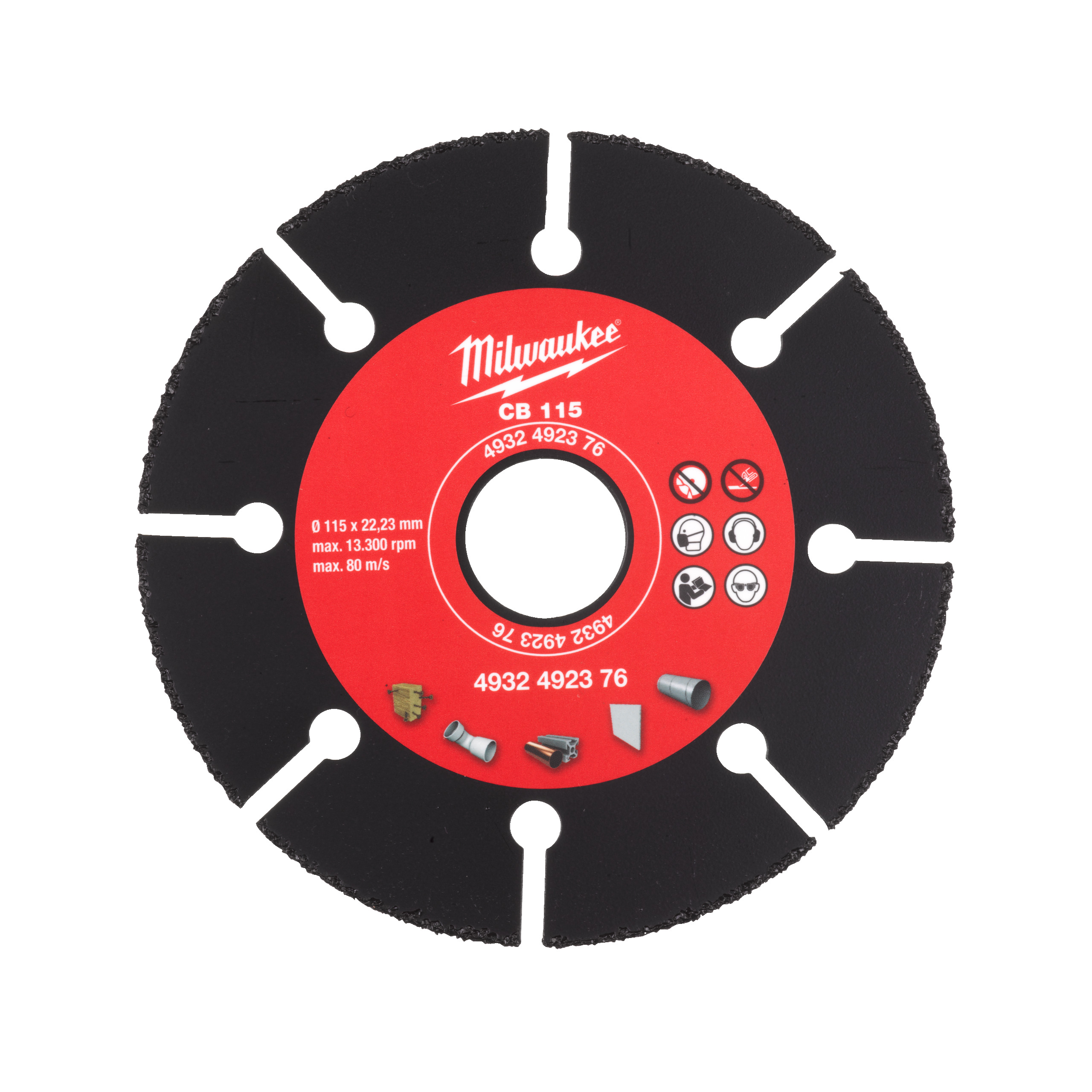 4932 Carbide Cutting Disc, 115mm x 1mm Thick, 1 in pack