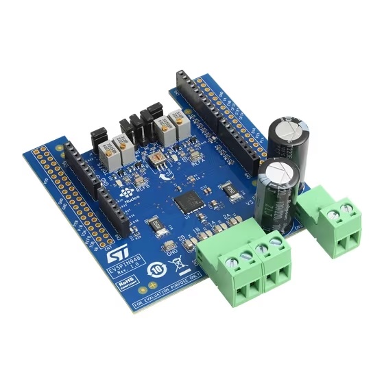 STMicroelectronics Evaluation Board for STSPIN948 Driver DC Motor Driver for STSPIN948 for DC Motor Driving