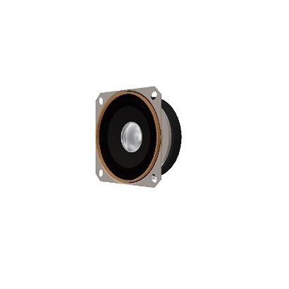 PUI Audio 4W Miniature Speaker 61.5mm Dia. , 66.3 x 61.5 x 29mm