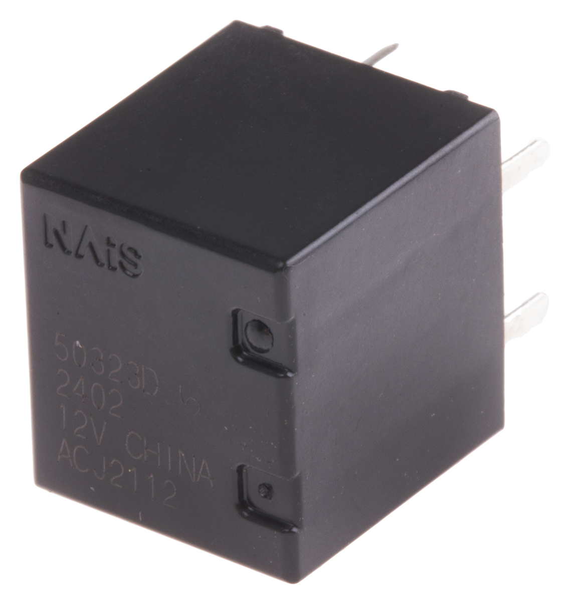 Panasonic PCB Mount Automotive Relay, 12V dc Coil Voltage, 20A Switching Current, DPDT