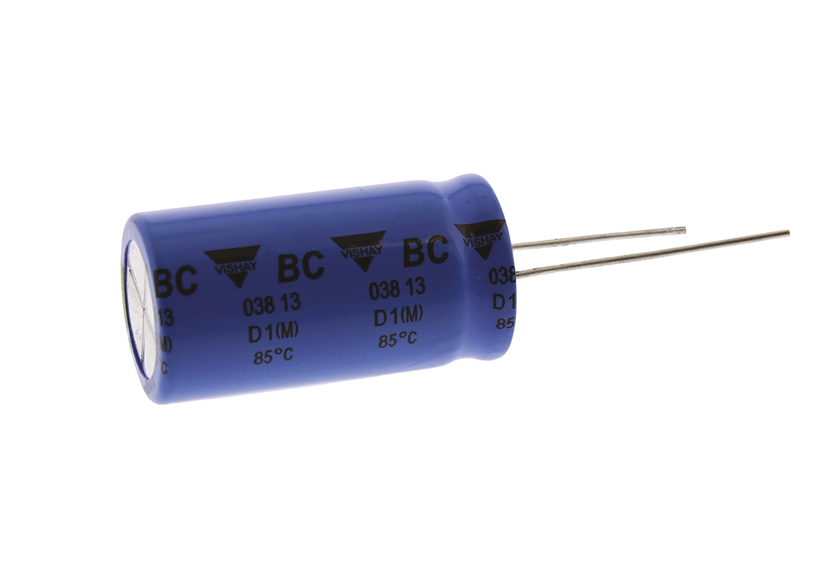 Vishay 4700μF Aluminium Electrolytic Capacitor 35V dc, Radial, Through Hole - MAL203850472E3