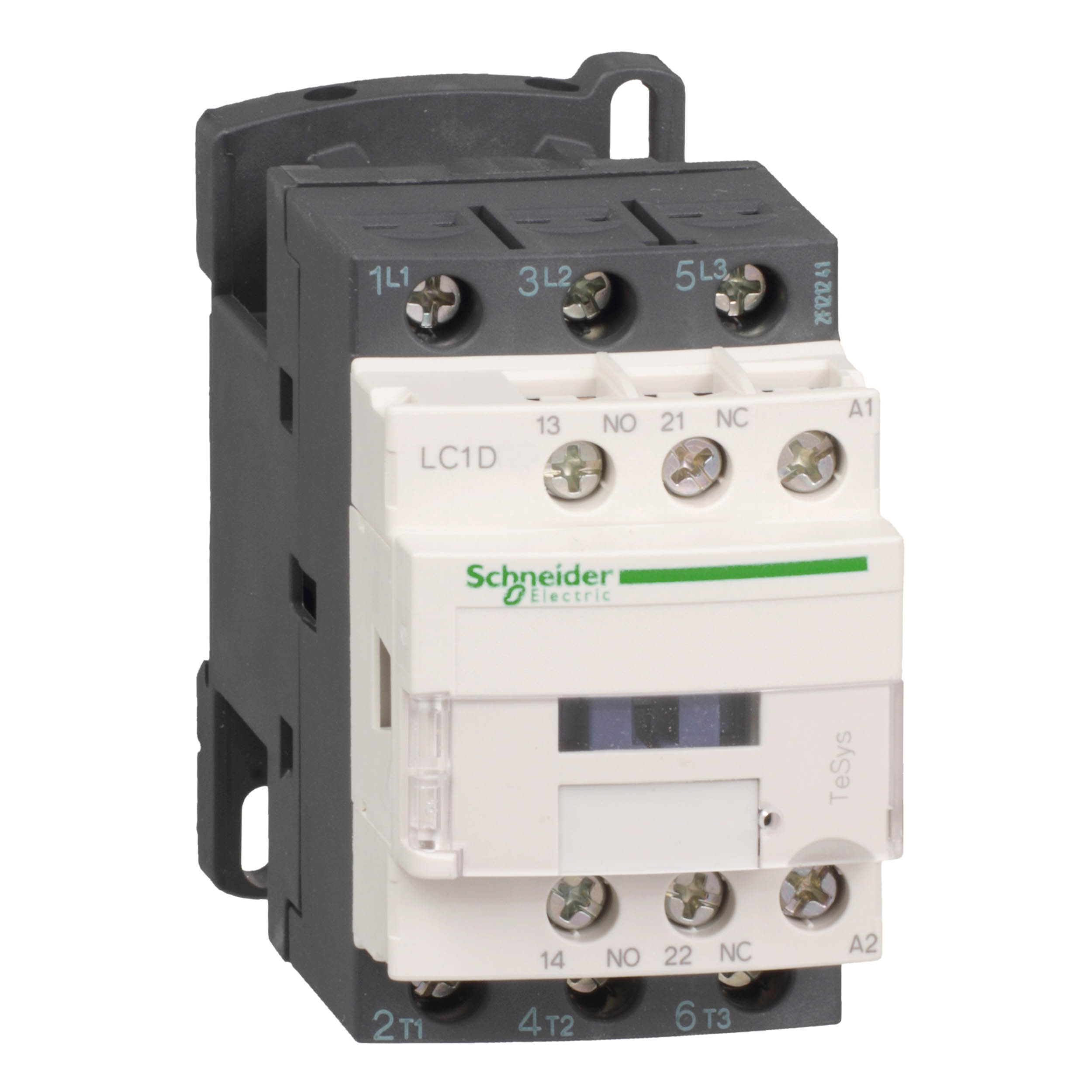 Schneider Electric TeSys D LC1D Contactor, 200 V ac Coil, 3-Pole, 9 A, 5.5 kW, 3NO, 690 V ac